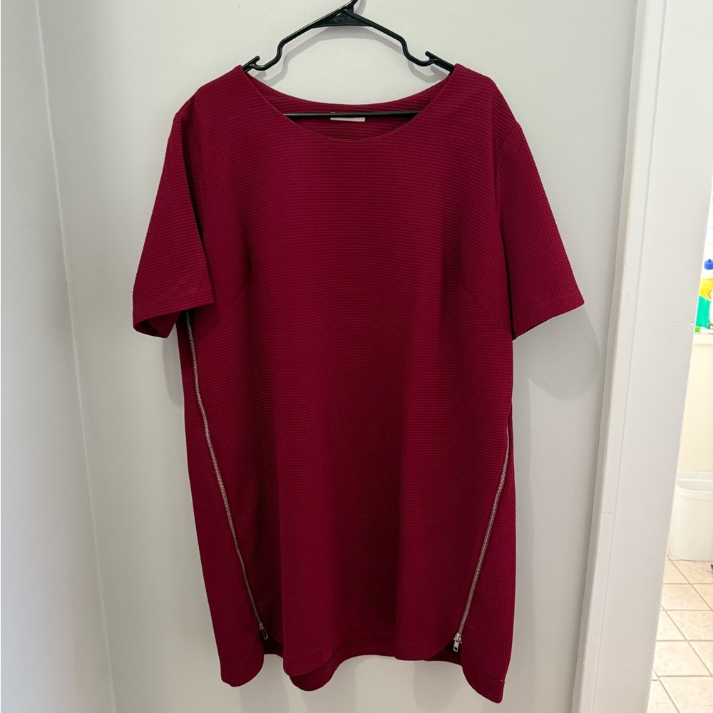 Maitai Burgundy Short Sleeve Tee